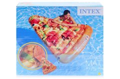 Пляжный надувной матрас Intex 58752 Пицца, 175 х 145 см