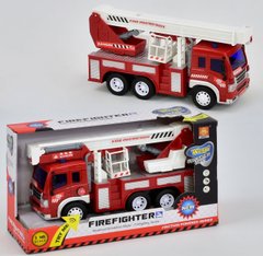 Пожарная машина WY 297 S музыкальная, инерция, свет