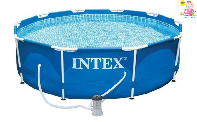 Бассейн Intex каркасный 28202 фильтр-насос,305-76 см