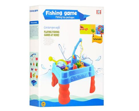 Дитячий ігровий набір Рибалка Столик з вудкою і морськими мешканцями (055A)