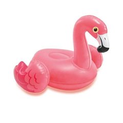 Надувная водная игрушка 56558 Фламинго Розовый, размерами 143х137х97см