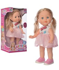 Інтерактивна лялька для дівчинки Limo Toy M 4291 I UA Даринка музика звук (укр) ходить рухає руками і головою