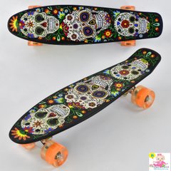 Скейт Пенни Борд для детей Р 15909 "Best Board",со светящими колесами