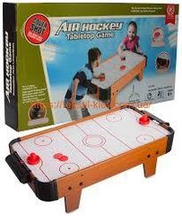 Настільний дерев'яний повітряний хокей Air Hockey Аерохокей /Гра Хокей 2364 повітряний, 76х38х21,5 см