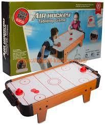Настольный деревянный воздушный хоккей Air Hockey Аэрохоккей /Игра Хоккей 2364 воздушный, 76х38х21,5 см